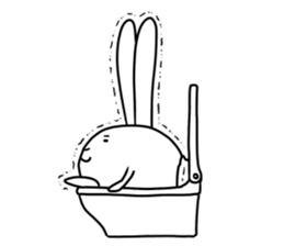 Atamausagi sticker #9770295