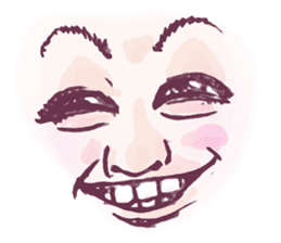 Reaction of the woman face 2 sticker #9770577