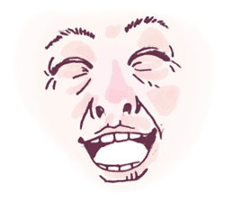 Reaction of the woman face 2 sticker #9770580