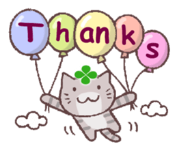 Cats & Clover 3(English) sticker #9772060