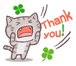 Cats & Clover 3(English) sticker #9772062