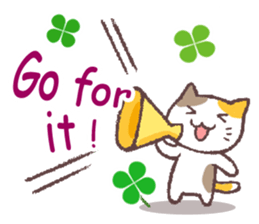 Cats & Clover 3(English) sticker #9772063