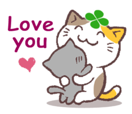 Cats & Clover 3(English) sticker #9772066