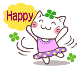 Cats & Clover 3(English) sticker #9772067