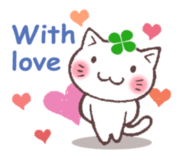 Cats & Clover 3(English) sticker #9772072