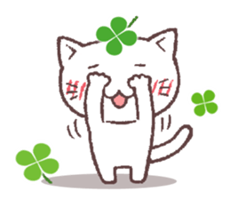 Cats & Clover 3(English) sticker #9772077