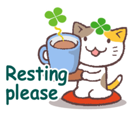 Cats & Clover 3(English) sticker #9772085