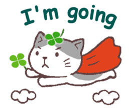 Cats & Clover 3(English) sticker #9772091