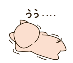 Lovery fat pig sticker #9772511