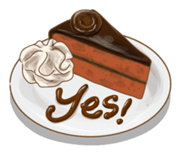 chocolate joke sticker #9772617