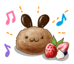 chocolate joke sticker #9772623