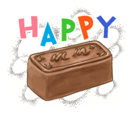 chocolate joke sticker #9772634