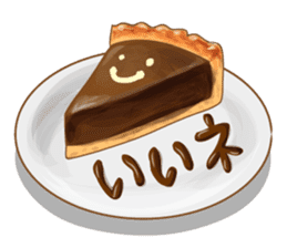 chocolate joke sticker #9772639