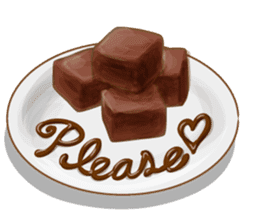 chocolate joke sticker #9772654