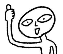 The saucy round face guy sticker #9772781