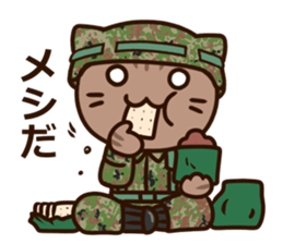 SDF cat second Squadron sticker #9772882