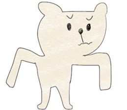 Mr. graffiti bear sticker #9773084