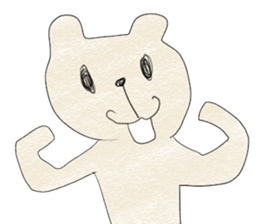 Mr. graffiti bear sticker #9773094