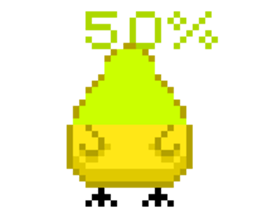 8-bit Chick sticker #9773154