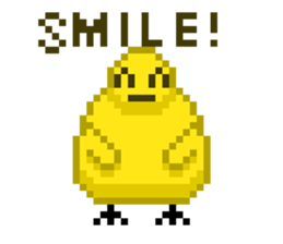 8-bit Chick sticker #9773164