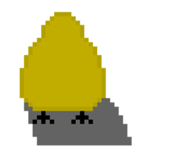 8-bit Chick sticker #9773169