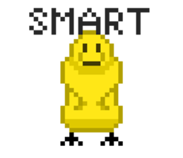 8-bit Chick sticker #9773170