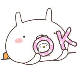 Pretty rabbit -yamaguchi- sticker #9773339