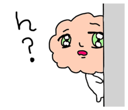 Salmon flakes boy sticker #9773639