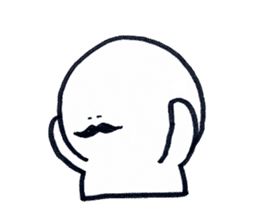 I love mustaches!2~usable version~ sticker #9774067