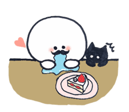 I love mustaches!2~usable version~ sticker #9774071