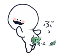 I love mustaches!2~usable version~ sticker #9774086