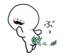 I love mustaches!2~usable version~ sticker #9774086