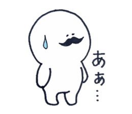 I love mustaches!2~usable version~ sticker #9774087