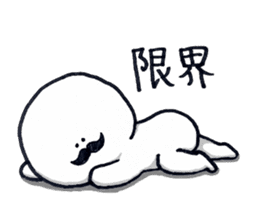 I love mustaches!2~usable version~ sticker #9774090