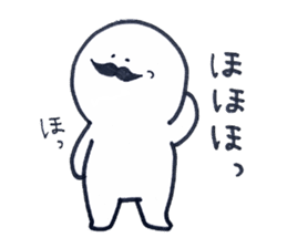 I love mustaches!2~usable version~ sticker #9774092