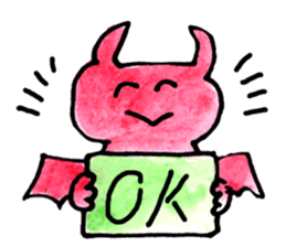 devil kun sticker #9774380