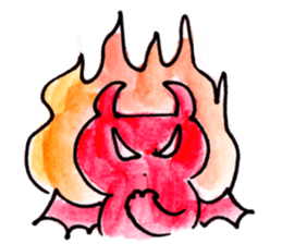 devil kun sticker #9774410