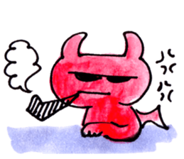 devil kun sticker #9774411