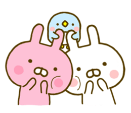 Rabbit Usahina Love 4 sticker #9774579