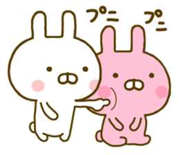 Rabbit Usahina Love 4 sticker #9774603