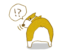 Welsh corgi is Sandy sticker #9774939