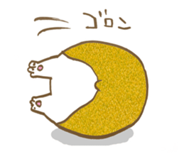 Welsh corgi is Sandy sticker #9774951