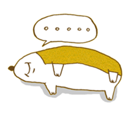 Welsh corgi is Sandy sticker #9774955