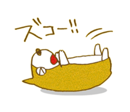 Welsh corgi is Sandy sticker #9774964