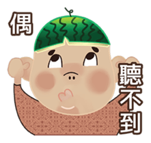 Watermelon Skin KID sticker #9775420