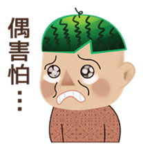 Watermelon Skin KID sticker #9775435