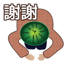 Watermelon Skin KID sticker #9775446