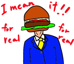 Hamburger Head season 2 sticker #9775580