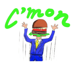 Hamburger Head season 2 sticker #9775584