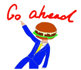 Hamburger Head season 2 sticker #9775589